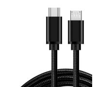 NVOQILIN Fast Charging Type C To USB Cable with 480Mbps Data Transfer And 2.4A Power Braided Design For Devices