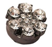 NVOQILIN Floral Cufflinks For Women Wedding Birthday Banquet Proms Business Meeting Rhinestones Shirts Cufflinks for