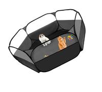 NVOQILIN Foldable Small Pet Play Tent for Tiny Animals Featuring Secure Closure and Breathable Net Perfect for Cats Dogs Rabbits and Hamsters Indoor Outdoor Use Search Cage