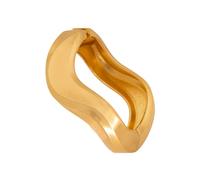 NVOQILIN Hip Hop Irregular Bangles Punk Wide Cuff Geometric Bracelets Party Jewelry Alloy Texture Present For Women And Men Matte Metal