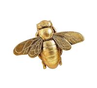 NVOQILIN Honeybees Wall Hanging Sculpture with Gold Finish for Home, L