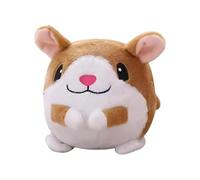 NVOQILIN Interactive Bouncing Piggy Dog Toy Vibrating Plush for Cat and Dogs with Sound and Shake Rechargeable Toy