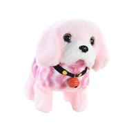 NVOQILIN Interactive Electric Plush Toy Dog Moves Forward Backward and Tail for Realistic Pet