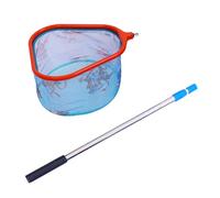 NVOQILIN Kids Children Fishing Net Foldable Fish Landing Net For Safe Fish Catching Telescopic Rod Handle Fishing Tool Equipment Safe Catcher For Children