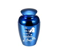 NVOQILIN Memorial Dog Urns Pet Cremation Ashes Box With Memorial Word Memory Souvenir AluminumAlloy Cats Urns For Loss Pet Urn For Souvenir Memories