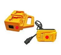 NVOQILIN Multi Battery Adapter Expander for 18V / 21V Cordless Tools, ABS Connector Box with 57in Extension Cable for Home Use Cordless Workshop Project Cable Holder