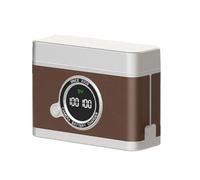 NVOQILIN Multiple Slot E10 Battery Charging Case Type C PD20W Fast Charging for DSLR Cameras LCD Display Battery Box