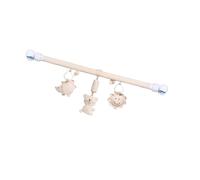 NVOQILIN Organic Cotton Pram Stroller Hanging Toy Soft Sounding Bells Infant Crib Mobile Sensory Development