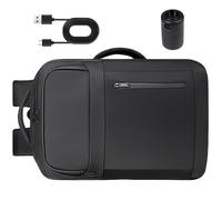 NVOQILIN Organizational Backpack Vacuum Compression Space Wet Dry Separation Ergonomic Shoulder For Adventure Gear Practical Travel Backpack With Luggage Strap