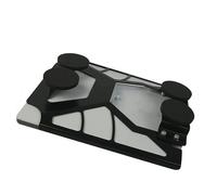 NVOQILIN Pack of 1 Permanent Steel Vehicle Mount with Modifiable Feet for Secure Antenna Fixing on Car Roof Ensuring