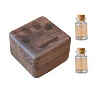 NVOQILIN Pet Memorial Storage Box for Preserving Furs Claws Teeth Keepsakes Wood Engraved Container for Loss Dog Cats Mementos Pet Furs Memorial Box