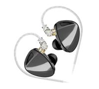 NVOQILIN Professional 6Driver In Ear Headphones With Electronic Technology For Studio Sound Live Performances Silver Plate Cable