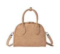 NVOQILIN Retro Inspired Shoulder Bag Comfortable Handbag With Adjustable Strap PU Crossbody Purse Satchel For Travel Work Wear Gathering Purse