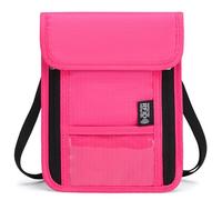 NVOQILIN RFIDS Blocking Stash Neck Wallet Lightweight Travel Pouches + Passports Holder For Women Men Holds Phone Cash Cards Keys Holder For Travel