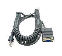 NVOQILIN RJ45 To DB9pin RS232 Data Cable For Symbol Barcode Scanners LS2208 LS1203 Fast Stable Transfer Various Setting Logistics Data Cable