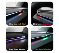 NVOQILIN Small Blind Light with Alert Systems ABS Car Accessories Easy to Use for Electric Vehicles