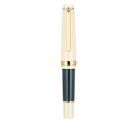 NVOQILIN Small Resin Fountain Pen For Student Women Men Short Fountain Pen For Handwriting Drawing Twist To Refill Inks Absorber Writing Instrument