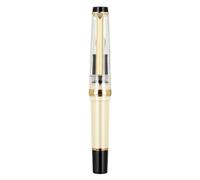 NVOQILIN Small Resin Fountain Pen For Student Women Men Short Fountain Pen For Handwriting Drawing Twist To Refill Inks Absorber Writing Instrument