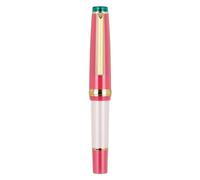 NVOQILIN Small Resin Fountain Pen For Student Women Men Short Fountain Pen For Handwriting Drawing Twist To Refill Inks Absorber Writing Instrument