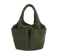 NVOQILIN Soft Corduroy Bag for Commuting Spacious Organizers Lightweight Top Handle Bag Practical Handbag Everyday