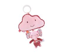 NVOQILIN Soft Plush Animal Rattle Toy for Infant Sensory Development Bed Crib Hanging Mobile Training Early Education
