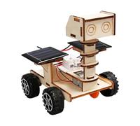NVOQILIN Solar Powered Moons Vehicle Educational Science Project Kits for Learning Renewable Energy and Physics