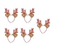 NVOQILIN Stylish Christmas Headbands For Elegant Designs Size Fit Any Age Portable Accessory For Holiday Supplies Enthusiasts Christmas Head Decoration