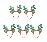 NVOQILIN Stylish Christmas Headbands For Elegant Designs Size Fit Any Age Portable Accessory For Holiday Supplies Enthusiasts Christmas Head Decoration