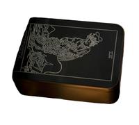 NVOQILIN Tarot Cards Storage Box Portable Card Storage Container Astrologys Trinkets Box Organizers Pattern Storage Box