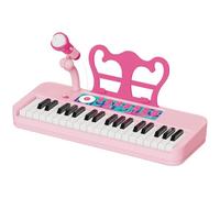 NVOQILIN Thirty seven Electronic Keyboard Toy For Beginner Musical Learning With Underweight Design And Multiple