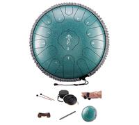 NVOQILIN Tongue Drum 13 Inches 15 Notes, Hand Pan Drums for Adults 440hz, C Leading Steelpan Musical Instrument with