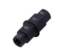 NVOQILIN Tool for Motorcycle Front Wheel Allens Spindle Tool Bit Socket Wrench 17 19 22 24mm for Motorcycle Front Wheel