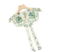 NVOQILIN Traditional Chinese Embroidered Flower Cloud Collar with Tassels Polyester Comfortable for Cloth Accessory