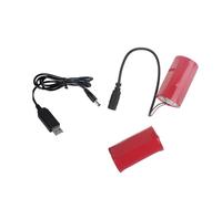 NVOQILIN USB To 3V LR20 D Battery Eliminators Sustainable Alternatives Power Cable For Lamps Instruments Replacement