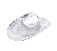 NVOQILIN Vacation Cowboy Hat Reflective Surprise Girl Boys Cowgirl Hat For Carnivals Music Festival Cowgirl