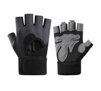 NVOQILIN Weight Lifting Gloves Slip Resistant Hand Grip Half Finger Fitness Gloves For Workout Cycling Weightlifting Bodybuilding Training Gloves For Gym
