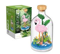 NVOSIYU Mini Building Blocks Animals Toys, Micro Blocks Flamingo Model Kit Collectible Animal Figure Building Set for Adults, Office Home Decor, Gifts for 14 Plus Year Old Girls and Boys