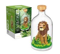 NVOSIYU Mini Building Blocks Animals Toys, Micro Blocks Lion Model Kit Collectible Animal Figure Building Set for Adults, Office Home Decor, Gifts for 14 Plus Year Old Girls and Boys