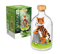 NVOSIYU Mini Building Blocks Animals Toys, Micro Blocks Tiger Model Kit Collectible Animal Figure Building Set for Adults, Office Home Decor, Gifts for 14 Plus Year Old Girls and Boys