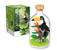 NVOSIYU Mini Building Blocks Animals Toys, Micro Blocks Toucan Model Kit Collectible Animal Figure Building Set for Adults, Office Home Decor, Gifts for 14 Plus Year Old Girls and Boys