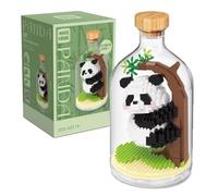 NVOSIYU Panda Mini Building Blocks Set, Micro Blocks Animal Figures Collectible Building Toy Office Home Decor for Adults, Gifts for 14 Plus Year Old Girls and Boys (2838)