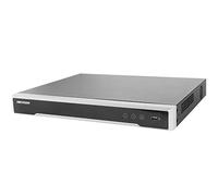 NVR, 16-CHANNEL, H264+/H264/H265, UP TO 12MP, INTEGRATED 16-PORT POE, HDMI, 2-SATA, NO HDD
