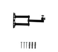 NVRTTRR Foldable Projector Wall Mount Universal Ceiling Wall Projector Mount Stand Projectors Bracket,1/4" Screw Size (Wall Mount) (B 8.46 * 8in)