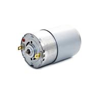 NVSFZGIYG 555 DC Motor Double Output Shaft 12V 24V high Power Speed can be Installed Encoder(24V 8000 rpm)