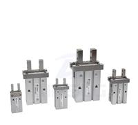 NVSFZGIYG Air Pneumatic Parallel Gripper MHZ2-10D MHZ2-16D 6D MHZ2-20D MHZ2-25D 32D 40D S C Aluminium Clamps Finger Cylinder(Mhz2-6s)