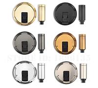 NVSFZGIYG Non-Punch Mechanical Door Stopper Adjustable Heavy Duty Windproof Holder Gold Automatic Stops Hardware Fittings 1Pcs(Nero)