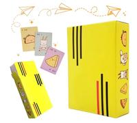 Nvwa Kiro Cheese Pizza Taco Cat Goat Card Game, Family Card Game for Adults, Teens & Kids, Ages 8+| Classic-Games for 2-8 Players|10-30 Minute Playing Time