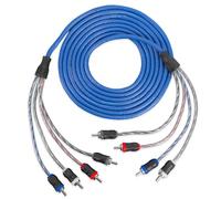 NVX 3 meters 4-Channel V-Series Car Audio RCA Interconnect Cable - 9.84 feet [XIV43]