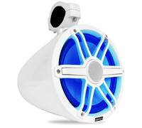 NVX 8" Marine Tower Speaker (White, Sold Individually)