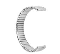 NVYRFS 18mm Stainless Steel Watch Strap Stretch Expansion Retractable Men Metal Elastic Watchband Watch Accessories Bracelet(XS-128mm)